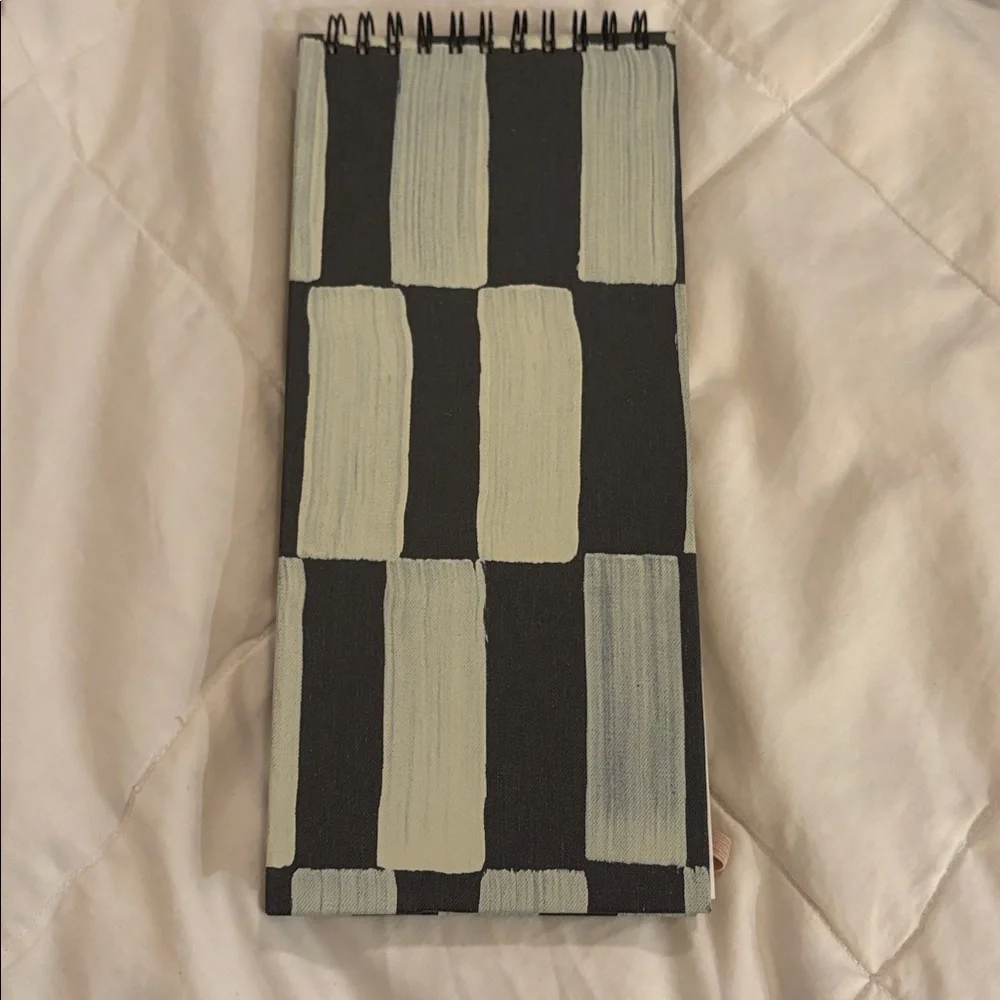 New Slim Notebook BY MOGLEA Row Design Hand painted 4 x‎ 9 inch
